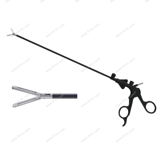 Laparoscopic surgical instruments: Intestinal forceps (coarse teeth) 5MMX330MM