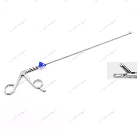 Spinal endoscope - pulposus forceps - 3.5mm x 330mm -0° long cup