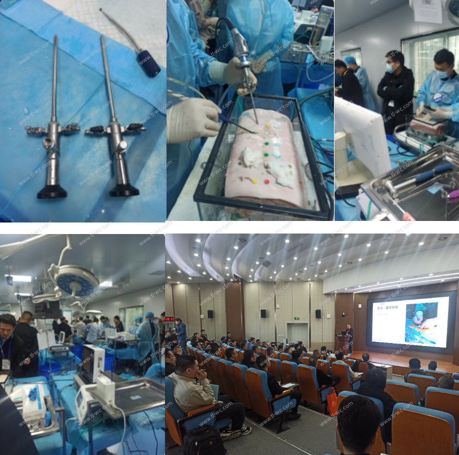 A day's work in the production of spinal endoscopic instruments